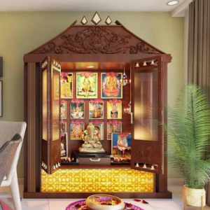 Puja Room in North Facing House