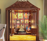 Puja room in north facing house